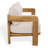Achilles Teak Patio Sofa