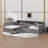 Day Bed For 2, L- Shape Bed Frame With Storage 3 Drawers, Wooden Corner Beds With Bookshelf, Corner Bed Frame-916232954