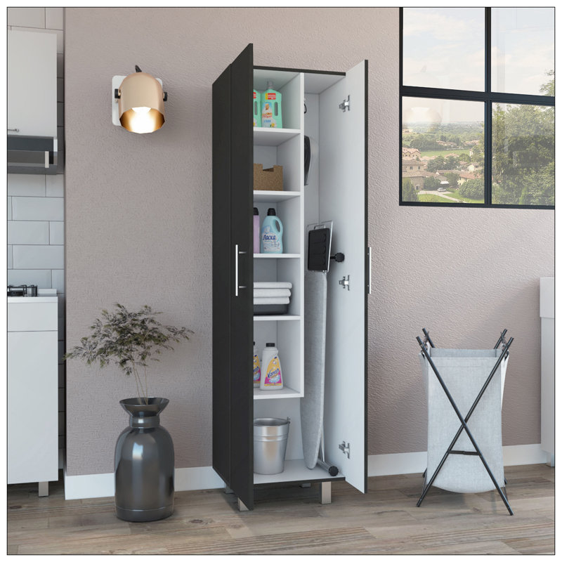 Garde-robe Closet, chambre à coucher, noir, Noir