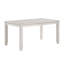 Table de salle à manger 7 pièces Modern Farmhouse et 6 chaises d'appoint rembourrées en bois durable