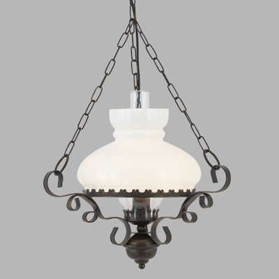 Scarsdale 1 - Light Antique Rust Unique/Statement Pendant