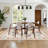 Area Rugs Modern Non-Slip Washable Rug Mark Resistant,Floral Farmhouse Carpet,Non-Shedding for Living Room Bedroom-902021332-902021331