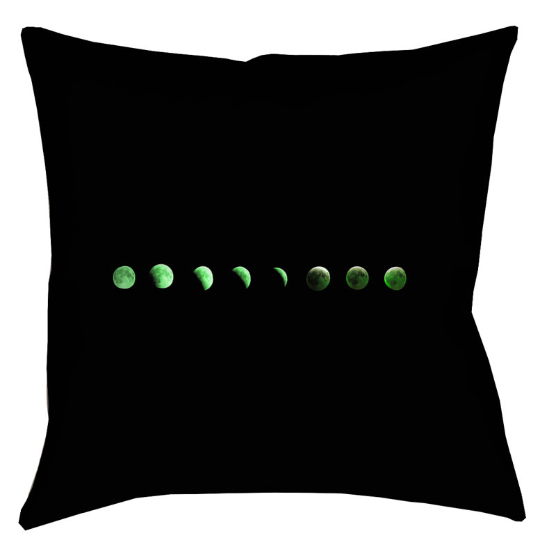 Coussin Katelyn Smith, 20 po x 20 po, Vert