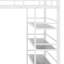 Lit Loft en métal avec 3 couches de tablettes et de bureau, lit élégant en métal avec tableau blanc-1951047445-1950575452