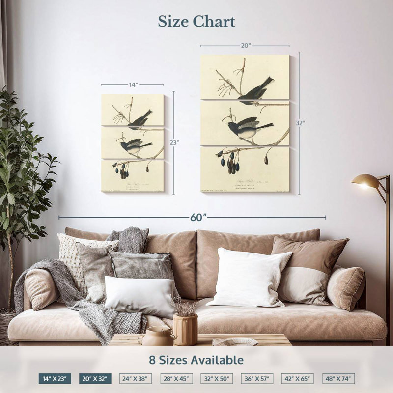 Keiri Snow Bird, 32" H x 20" W