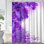 Green Waterproof Shower Curtain,Shower Curtains for Bathroom with 12 Hooks