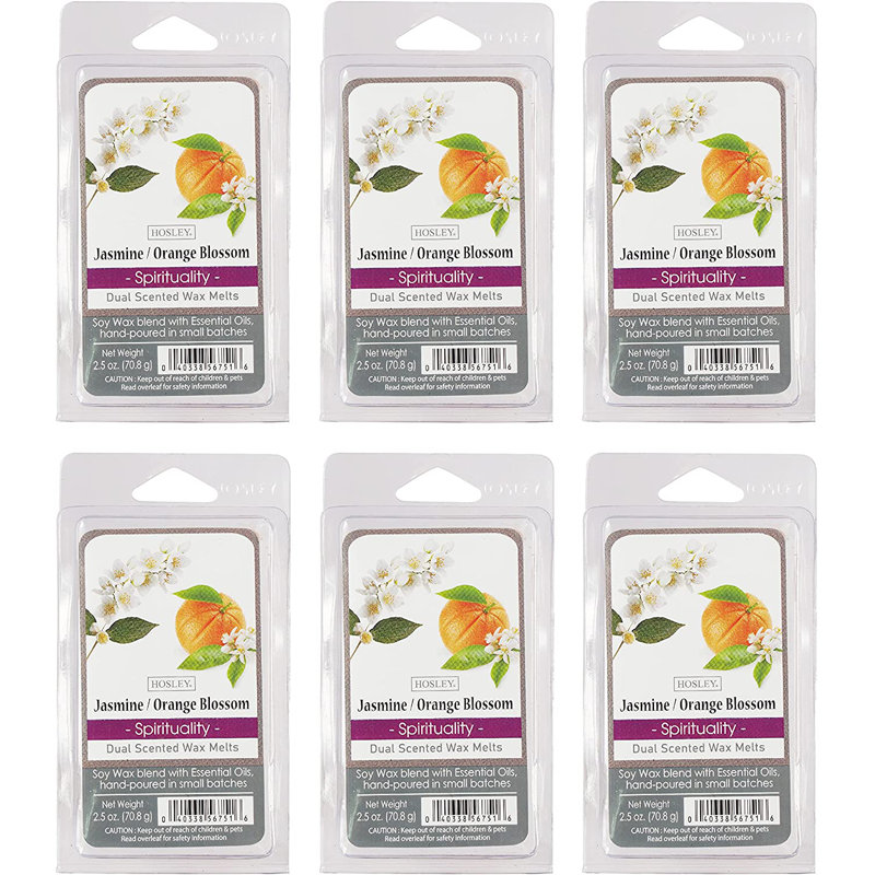 Fondant à la cire parfumée à la fleur d'oranger et au jasmin