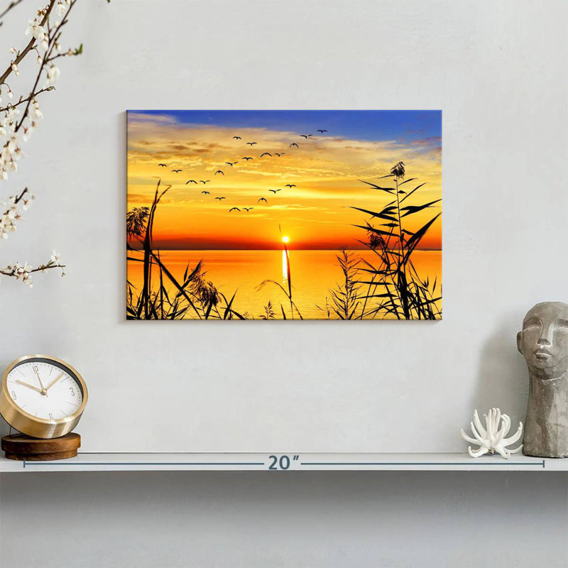 Alvord Lake Sunrise, 8" H x 12" W