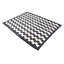 Tapis noir et blanc Noor