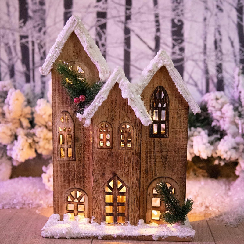 PVC No Holiday Shaped Ornament, Brown, 41 cm x 21.5cm x 6cm