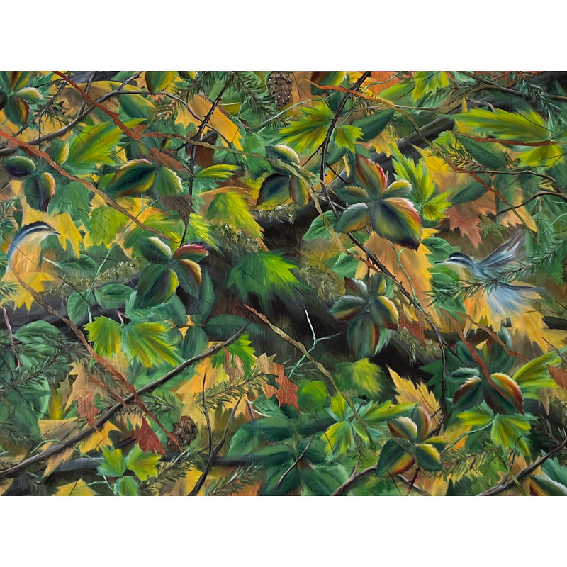 " Nympheas " by Pol Ledent, 32" H x 24" W