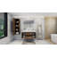 Ensemble de meuble-lavabo mural simple 47 po Mitul-1798177361