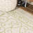 Debbe Vintage Filigree Textured Weave Cream/Green Indoor/Outdoor Rug-258969952