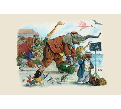 The Bear's new watch was all wrong, Alack!' by G.H. Thompson Painting Print -  Buyenlarge, 0-587-22477-0C2842