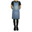 Vêtements de chef sans motif en denim