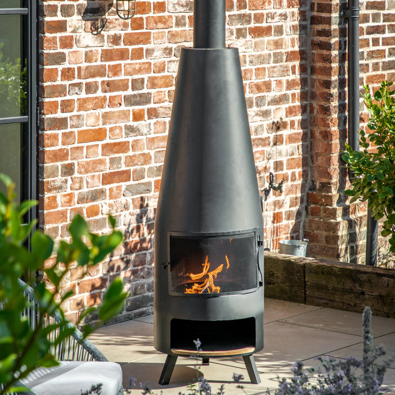 Borough Wharf Blitz Iron Free Standing Wood Burning Pizza Oven