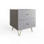 Alipio 40cm W Manufactured Wood Bedside Table-1974736687