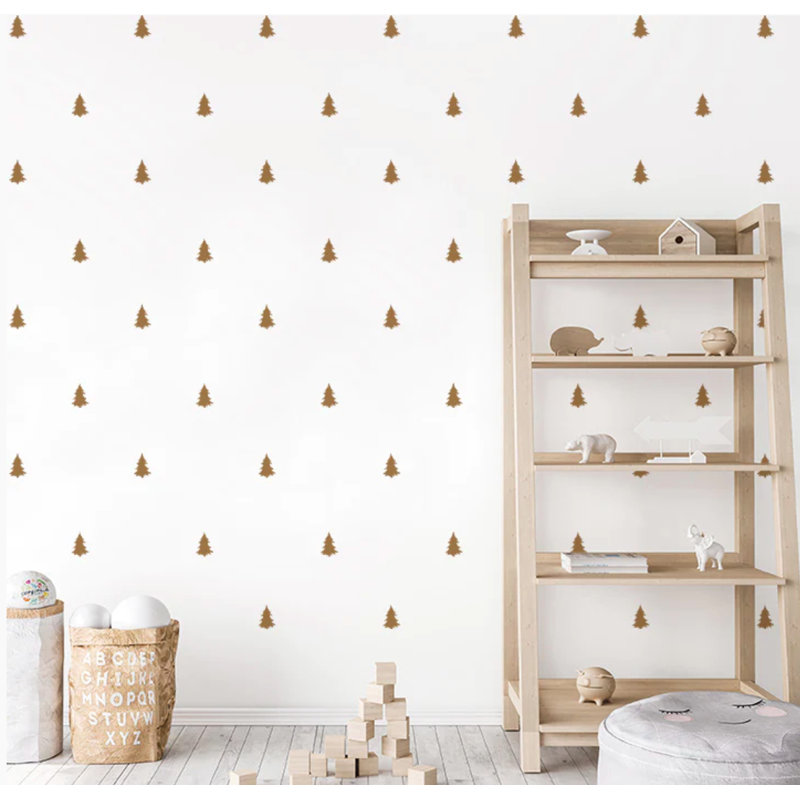 Adhésif décoratif pins, Cuivre métallique
