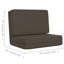 Chaise longue de plancher en cuir synthétique-68311730