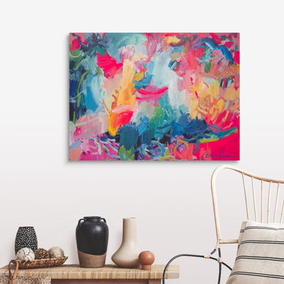 Wild Trees Singing by Amira Rahim - Painting Print