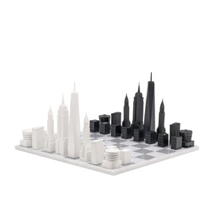 Skyline Chess 2 Player Marble/Acrylic Chess