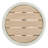 Round Woven Rope Patio Side Table