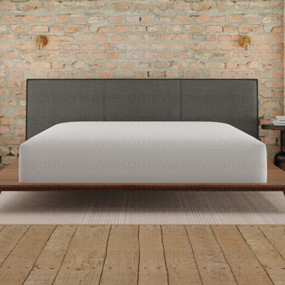 Essentials Woven Microfiber Water Resistant Mattress Protector Full