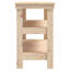110.5cm W Solid Wood Top Workbench