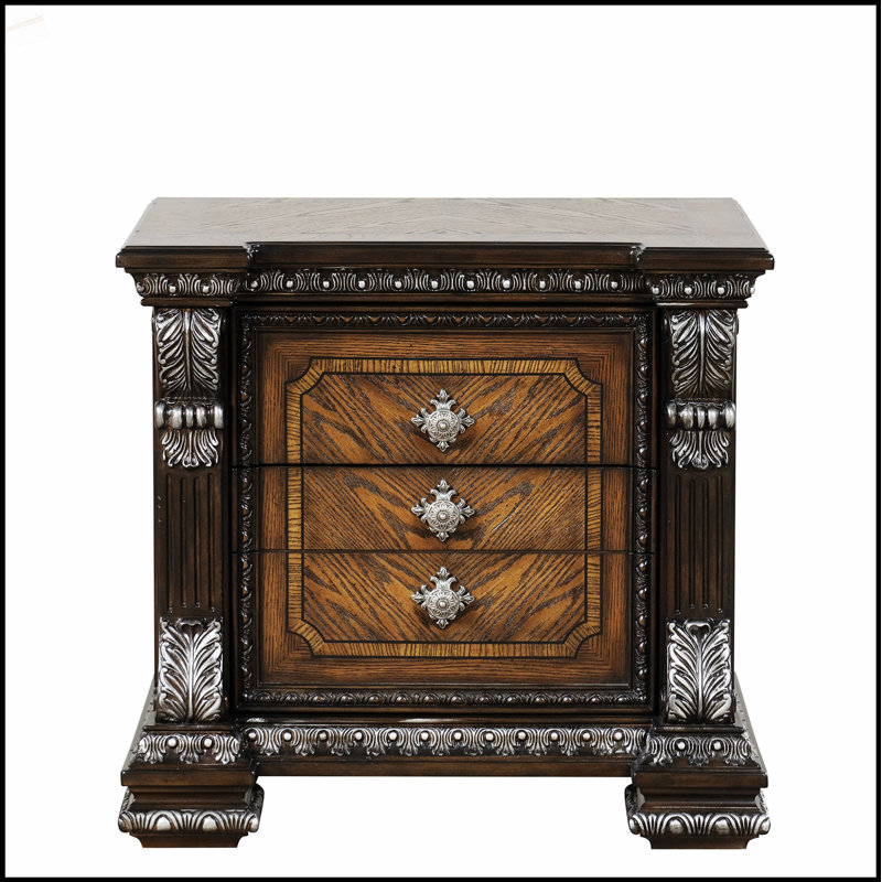Table de chevet Ornate Moulding