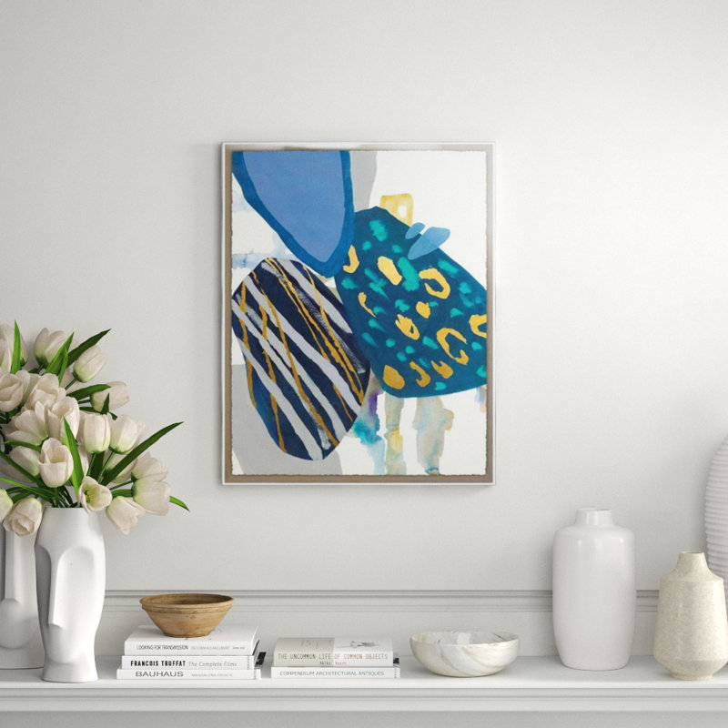 Green Leaves III Print by Sara Brown, 30" H x 24" W, Plexi Box Art
