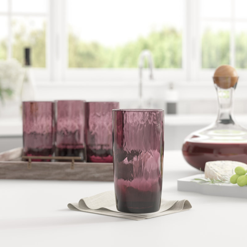 Verre à boire 18 oz. Simonetti, Mauve