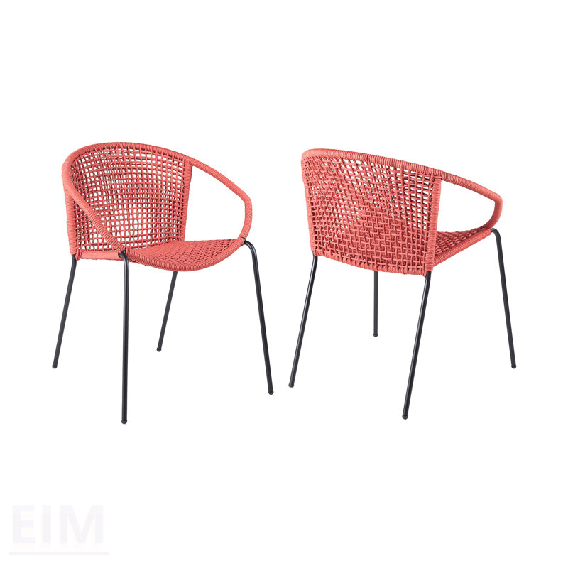 Chaise de salle à manger empilable Quilla