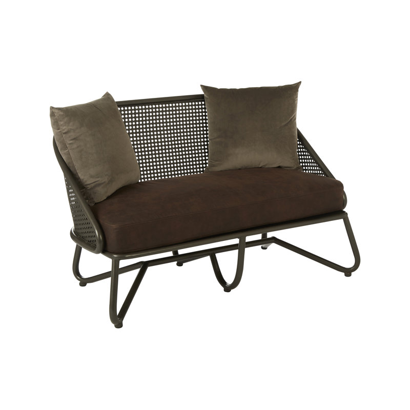 Wilker Faux Leather Sofa