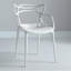 Ensemble de 2 chaises d'appoint Burkhart