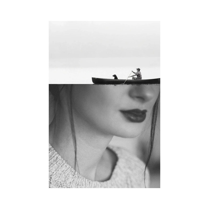 The Edge by Kiki C Landon - Wrapped Canvas Print, 45.72cm H x 30.48cm W x 1.905cm D
