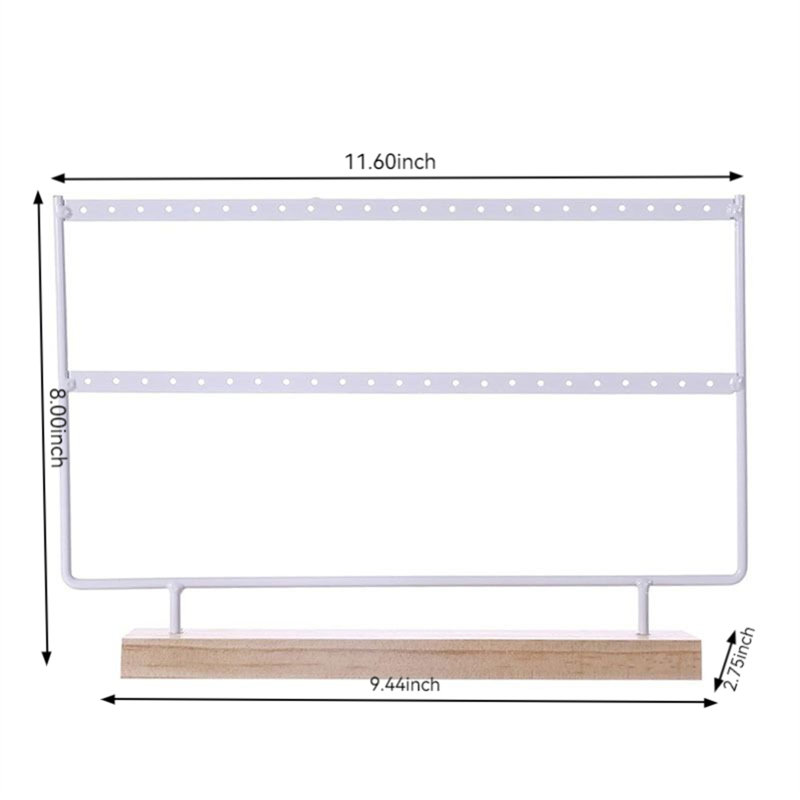 Porte-bijoux +, Blanc