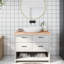 Azurie 100cm Solid Wood Bathroom Vanity Top-2055961069
