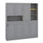 Lit escamotable simple de taille simple avec armoire murale, supports, lit pliant peu encombrant avec éclairage et ports USB-1561124269