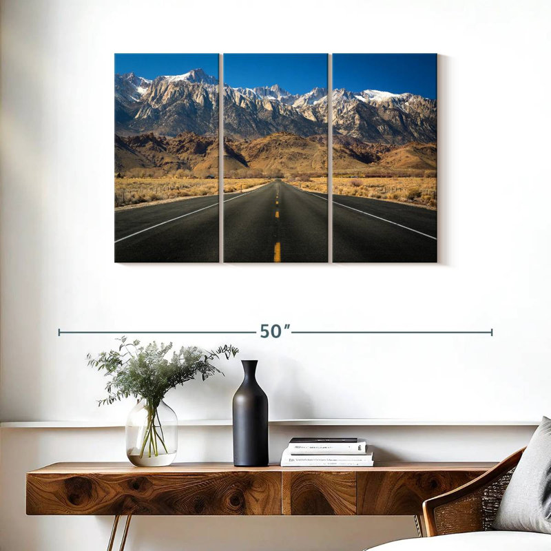 Road To Mt. Whitney, H 24 po x l 38 po