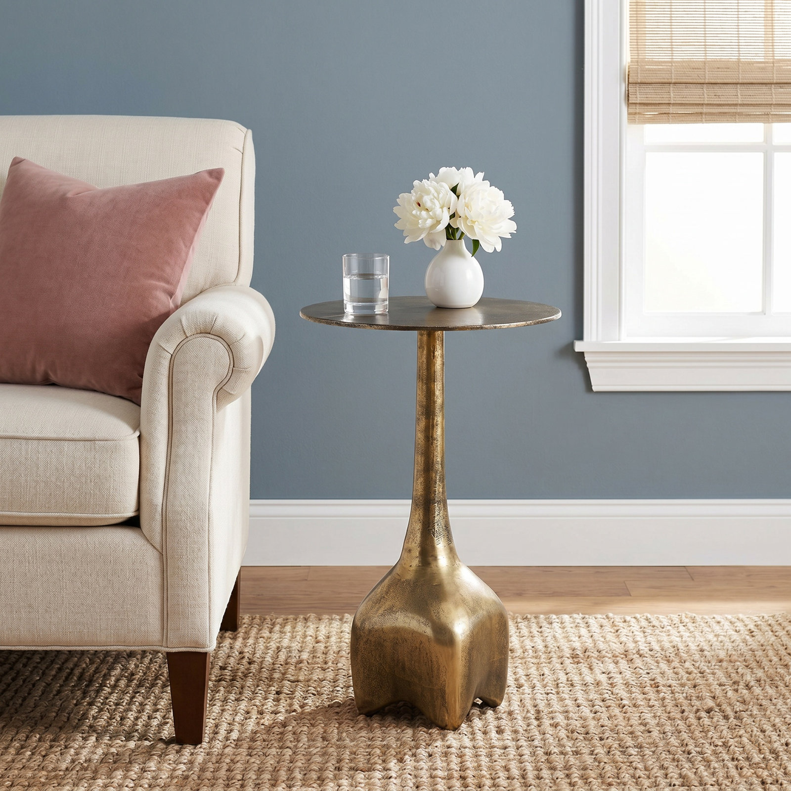Monadnock End Table, 19.75" H x 12.75" W x 12.75" D
