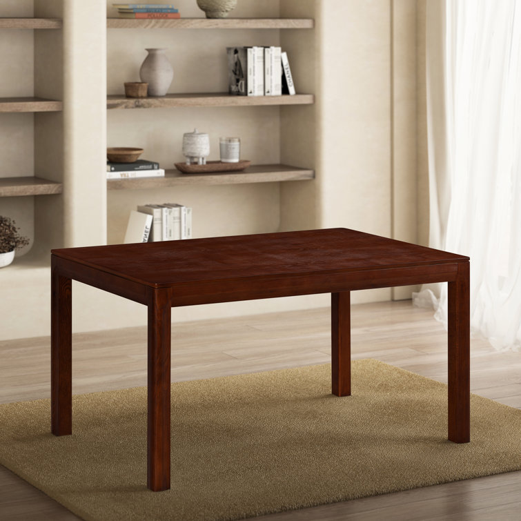 NTC Block 55/71 Inch Modern Farmhouse Dining Table