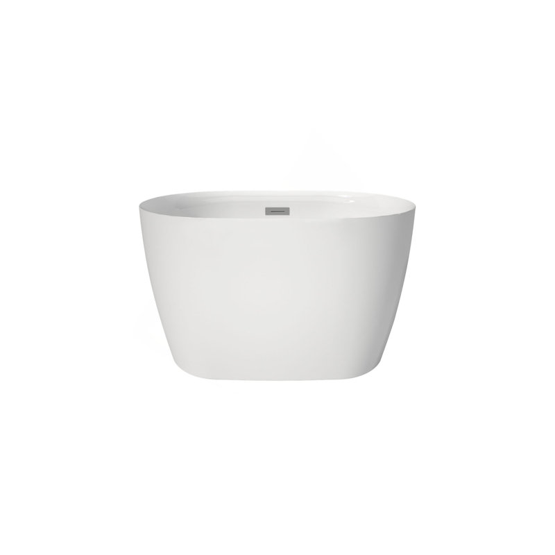 Baignoire autoportante moderne 43 po en acrylique de qualité supérieure avec siège