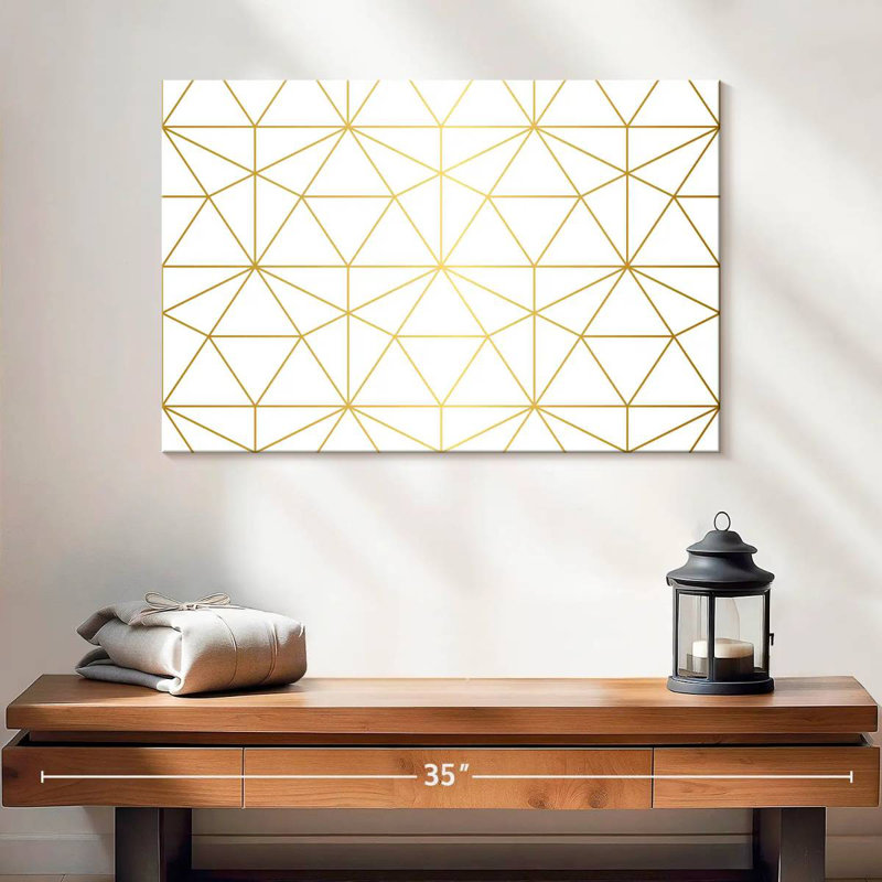 Lattice, 16" H x 24" W