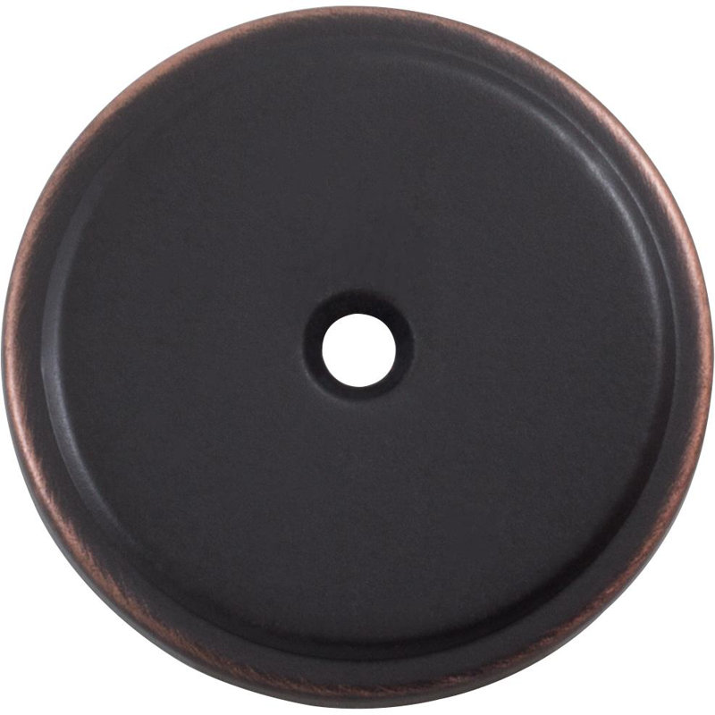 Vintage Bronze Round Closet Door Knob Backplate