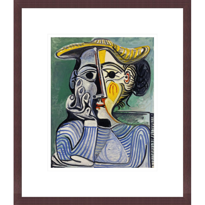 Pablo Picasso - estampe numérique encadrée, H 15,87 po x l 13,75 po