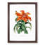 Orange Lily Flowers - Picture Frame Painting Print-55581179-55581177