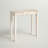 Delmotte 30 " W Solid Wood Top Console Table