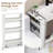 32'' H x 19'' W Utility Cart with Wheels