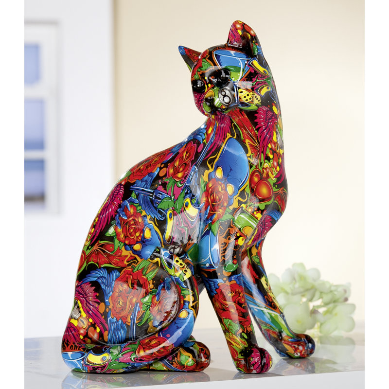 Elyse Animals Decorative Object, Red/White