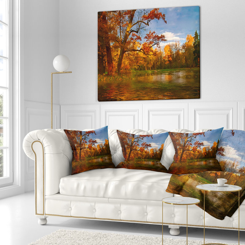 Coussin Landscape, 16 po x 1 po, Coussin décoratif